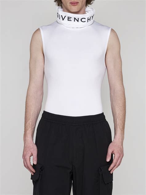 givenchy balaclava in nylon|Sleeveless balaclava top in nylon .